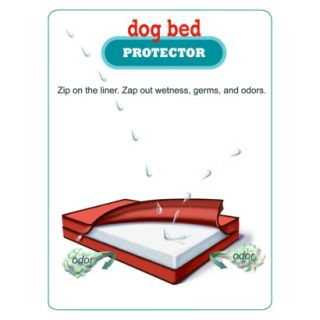 Buddy Beds Dog Bed Protector Liner   White (Medium)