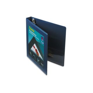 Avery Navy Blue Framed One Touch Locking EZd Ring Binders (pack Of 12) (Navy blueMaterials Vinyl, metalDimensions 11 inches long x 8.5 inches wideQuantity 12 )