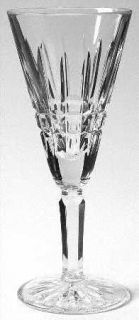 Waterford Glenmore Fluted Champagne   Cut Bowl/Foot, Multisided Stem