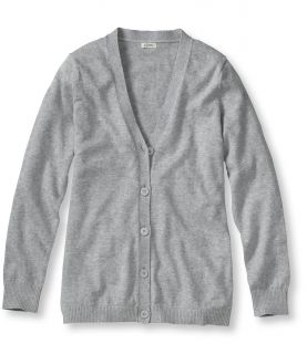 Cotton/Cashmere Sweater, V Neck Cardigan