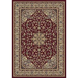 Anoosha Kashan Burgundy Rug (311 X 53) (BurgundyPattern OrientalTip We recommend the use of a non skid pad to keep the rug in place on smooth surfaces.All rug sizes are approximate. Due to the difference of monitor colors, some rug colors may vary sligh