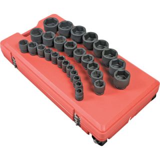 Sunex Tools JUMBO Impact Sockets   29 Pc. Set, 3/4in. Drive, SAE, Model# 4696