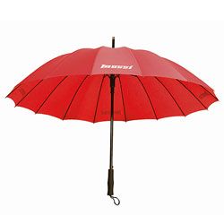 Mossi Red 40 inch Deluxe Umbrella