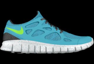 Nike Free Run 2 iD Custom Mens Running Shoes   Blue