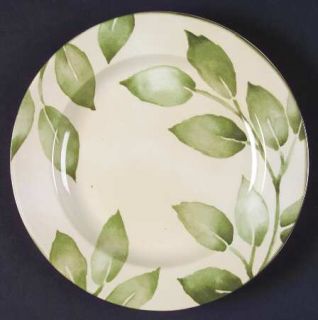Coventry (PTS) Arcadia Salad Plate, Fine China Dinnerware   Green Leaves On Rim,