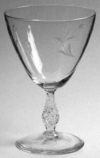 Glastonbury   Lotus L11 2 Water Goblet   Stem #L 11, Cut Flowers On Bowl
