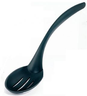 Browne Foodservice 13.5 in Slotted Spoon, Resin Coated