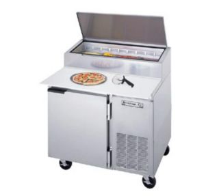 Beverage Air 46 in Pizza Top Refrigerated Counter, 1 Section, 19 in Cutting Board