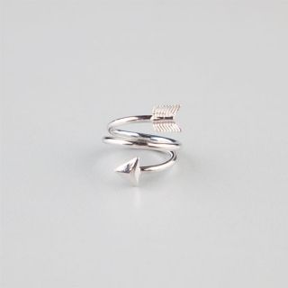 Arrow Swirl Ring Silver In Sizes 7, 8 For Women 212249140