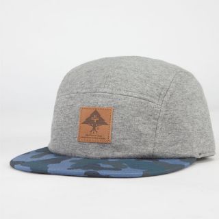 Terry Mens 5 Panel Hat Ash One Size For Men 228951139