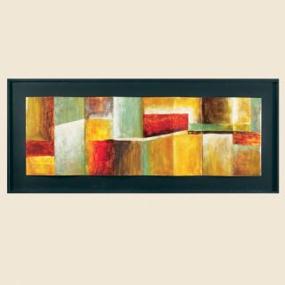 Bassett Bending Abstract Framed Wall Art Multicolor   7200 770EC