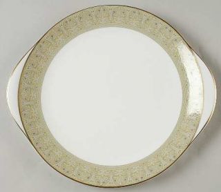 Royal Doulton Sonnet (Concord Shape) Handled Cake Plate, Fine China Dinnerware  