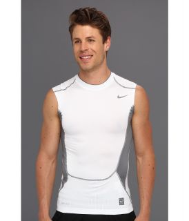 Nike 2013 Hypercool Compression Sleeveless Top 2.0 Mens Sleeveless (White)