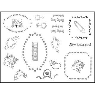Spellbinders New Little One Clear Stamps