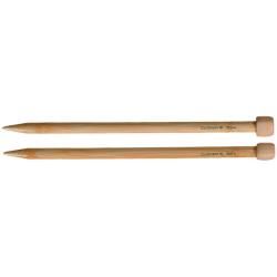 Clover Bamboo Size 13 Single Point Knitting Needles (13Dimensions 9 inches longThe more you knit with them, the smoother they become to the touchNeedles are 60 percent lighter than aluminum of same sizeImported )