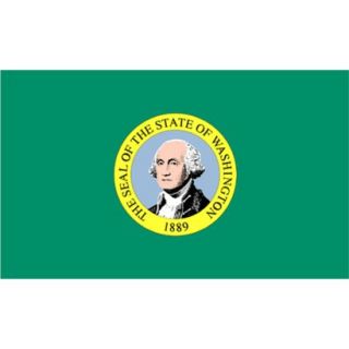 Washington State Flag   3 x 5