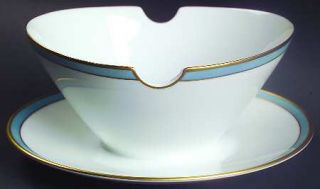 Rosenthal   Continental Gala Blue (Not Classic Rose Collection) Gravy Boat with