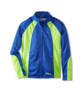 Fila Kids Fashion Track Jacket Girls Coat (Blue)