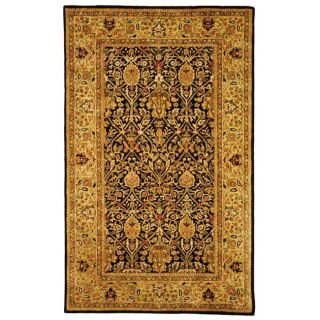 Handmade Persian Legend Blue/gold Wool Area Rug (6 X 9)