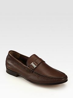 Bally Leather Loafers   Brown