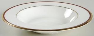 Noritake Golden Tribute Rim Soup Bowl, Fine China Dinnerware   Masters Col, Bone