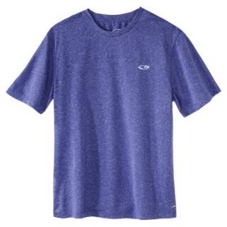 C9 by Champion Mens Advanced Duo Dry Endurance Tee   Heather Blue   L
