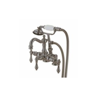 Elements of Design DT10138AL Universal Clawfoot Tub Filler With Hand Shower