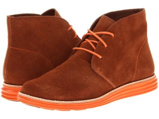 Cole Haan Lunargrand Chukka Womens Lace up casual Shoes (Mahogany)