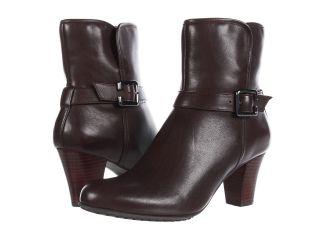 Clarks Study Grade Womens Zip Boots (Brown)