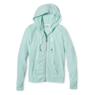 Mossimo Supply Co. Juniors Lightweight Hoodie   Aqua XS(1)