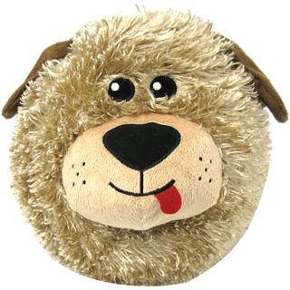 Round Dog Pillow, Brown