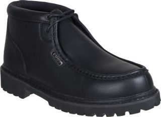 Mens Lugz Swagger SR   Black Perma Hide Boots