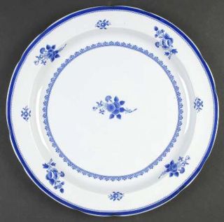 Spode Gloucester Blue (No Trim) 12 Chop Plate/Round Platter, Fine China Dinnerw