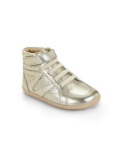 Old Soles Infants & Toddlers Metallic Leather High Top Sneakers