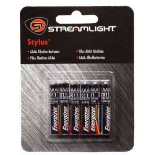 Streamlight 65030 Stylus AAAA Replacement Batteries 6Pack