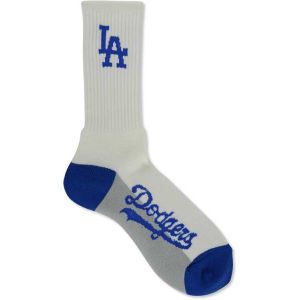 Los Angeles Dodgers For Bare Feet Crew White 506 Sock