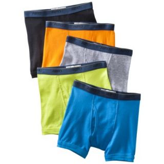 Auro by GoldToe 5 Pack Boxer Brief   Brights S