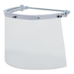Crews Clear Regular Face Shield (PETGQuantity 1Thickness 0.4000 inWidth 15 1/2 inWeight 0.28 pounds)