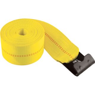SmartStraps Winch Strap with Flat Hook  30ft.L x 4in.W, 15,000Lb. Capacity