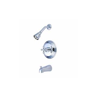 Elements of Design EB3631AX St. Louis Pressure Balanced Tub and Shower Faucet