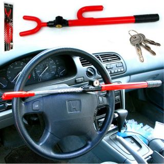 Trademark Tools Anti Theft Steering Wheel Lock Multicolor   75 2500