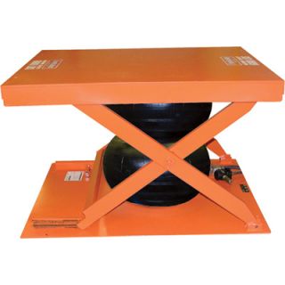 Vestil Low Profile Air Bag Scissor Lift Table   3,000 Lb. Capacity, Model# ABLT 