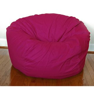 Magenta Cotton Twill 36 inch Washable Bean Bag Chair (MagentaFill Reground polystyrene (styrofoam) piecesClosure ZipperRemovable/washable cover YesCare instructions Machine wash cold, line dry or dry on low setting with zipper closedWeight 10Dimensio