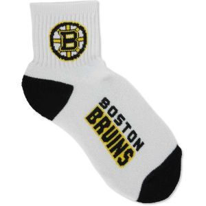 Boston Bruins For Bare Feet Ankle White 501 Med Sock