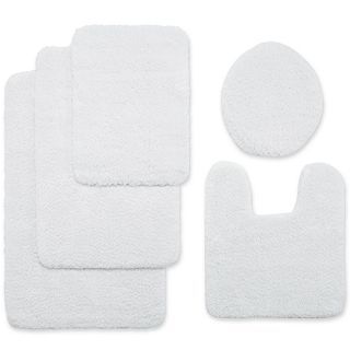 JCP EVERYDAY jcp EVERYDAY Ripple TruSoft Bath Rug Collection, White