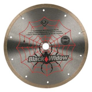 QEP Black Widow Blade   7in., Model# 6 7008BW