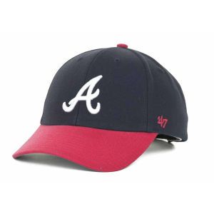 Atlanta Braves 47 Brand MLB MVP Curved Cap