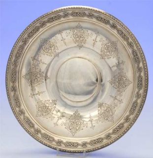Towle Louis Xiv (Sterling,Hollowware) Sterling Sandwich Plate   Sterling, Hollow