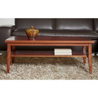 Jesper Pure Home Rectangle Cherry Wood Coffee Table Multicolor   X752 CH