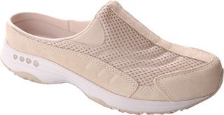 Womens Easy Spirit Traveltime   Light Natural/White Suede Walking Shoes